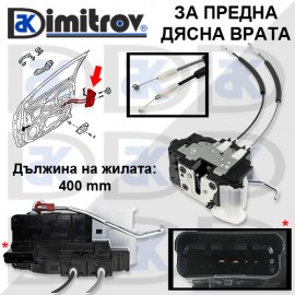 Брава предна дясна врата Hyundai i20